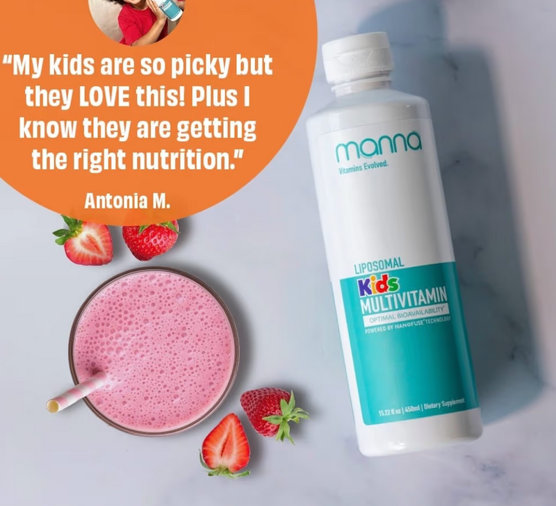 Manna Vitamins Evolved Liposomal Kids Multivitamin