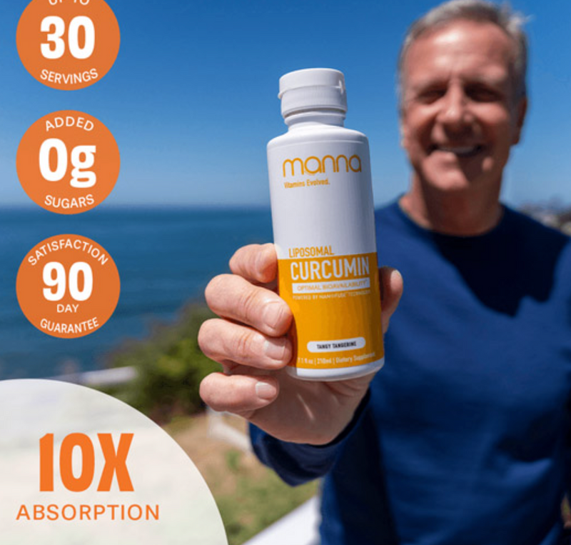 Manna Vitamins Evolved Liposomal Curcumin