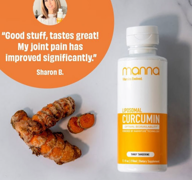 Manna Vitamins Evolved Liposomal Curcumin