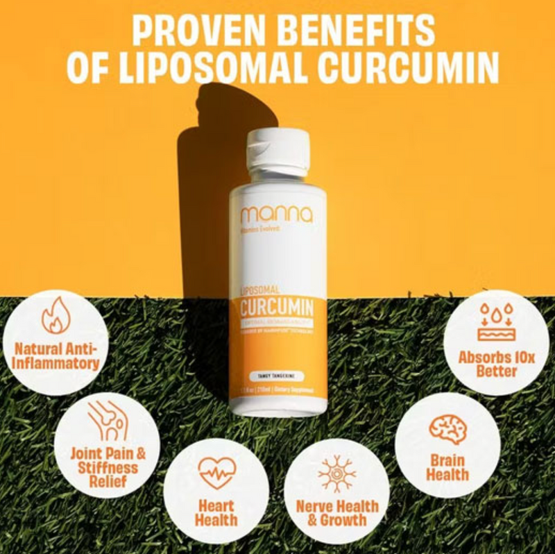 Manna Vitamins Evolved Liposomal Curcumin