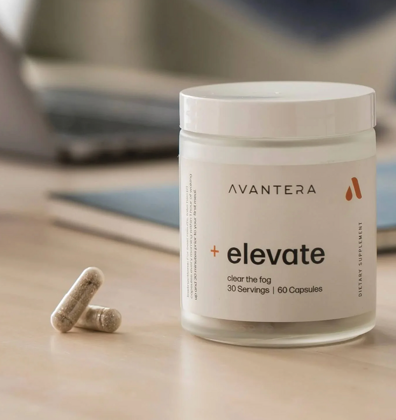 Avantera Premium Nootropic, Elevate | Energy, Focus, Mood, & Gut Health | 30 Day Supply