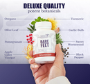 Bare Feet Toenail & Nail Health Supplement – Strengthen, Repair & Support Growth – Vitamin A, C, Oregano & More – Foot & Nail Care Formula – 60 Capsules