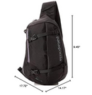 Patagonia Atom Sling 8L – Compact, Versatile & Lightweight Crossbody Bag – Black, One Size