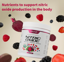 Snap Supplements Organic Beet Root Powder, Nitric Oxide Superfood Supplement with Beets, B Vitamins, Pomegranate & Red Spinach for Energy, Heart Health & Circulation Support, 30 Servings, Mixed Berry