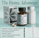 BIOMA GLP-1 Booster - Natural Appetite Control Supplement with Clinically Proven Probiotics, Prebiotics & Postbiotics - Support Weight Management & Satiety, (60 Capsules - 30 Day Supply)