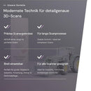 AESUB White 3D Scanning Spray, Permanent Matte Coating, 400 mL